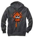 Men's Nintendo Splatoon Orange Inkling Squid Pull Over Hoodie