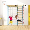 Costzon Toddler Climbing Toys, 6-Piece Climb & Crawl Foam Playset with PU Cover for Crawling, Climbing & Walking, Indoor Toy for Ages 1–3 (Pink) - 2 of 4
