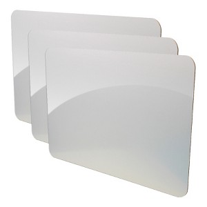 Flipside Products Dry Erase Board, 12" x 18", Pack of 3 - 1 of 4