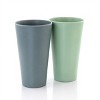 Gibson Home Grayson 4 Piece 20 Ounce Melamine Tumbler Set in Assorted Colors - 2 of 4