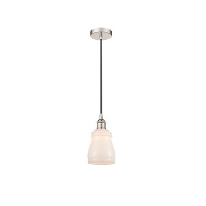 Ellery - 1 Light Cord Hung Mini Pendant In Nautiical Style-9.75 Inches Tall and 4.5 Inches Wide - 1 of 1