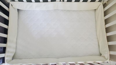 Sealy Cooling Moisture Wicking Waterproof Crib Mattress Pad - White : Target