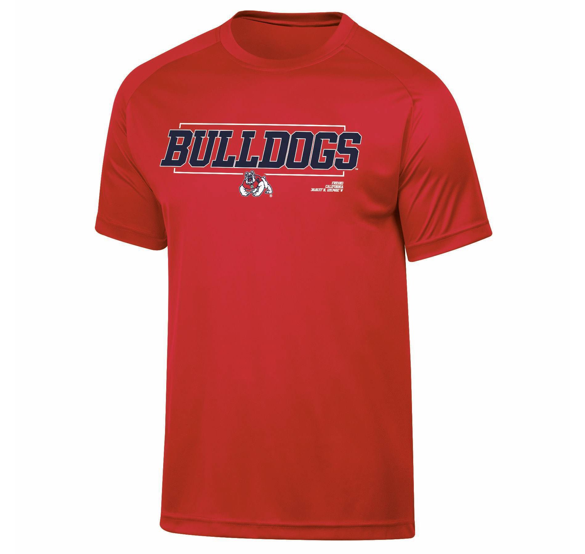 NCAA Fresno State Bulldogs Men's Poly T-Shirt