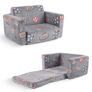 Karl Home 1-Piece Full Sponge Kids Single Folding Sofa Bed with Luminous Feature - 1 of 4