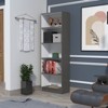 FONTOI Bookcase with 5-Shelf, Bookcase with Five Storage Shelves for Small Space Home Office Library, Multicolored, 24.7"*71.1"*11.7" - 2 of 4