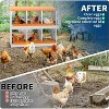 Jojoka Chicken Coop Nesting Box with Ventilation Holes, Durable Galvanized Steel Laying Box for Hens & Ducks, Space-Saving Design for Poultry - 2 of 4