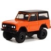 1967 Ford Bronco Custom Orange with Black Top (Lot #1267) Barrett-Jackson 'Scottsdale Ed' 1/64 Diecast Model Car by Greenlight - 2 of 3