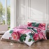 Bebejan Textured Floral 100% Cotton 5-Piece Reversible Comforter Set - 2 of 4