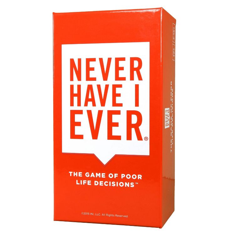 Never Have I Ever Card Game: Creative Thinking Party Fun, Includes Cards &#38; Rules, 4+ Players, 30+ min, 1 of 7