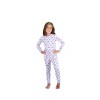 Sleep On It Girls 2-Piece Super Soft Jersey Snug-Fit Pajama Set - 4 of 4