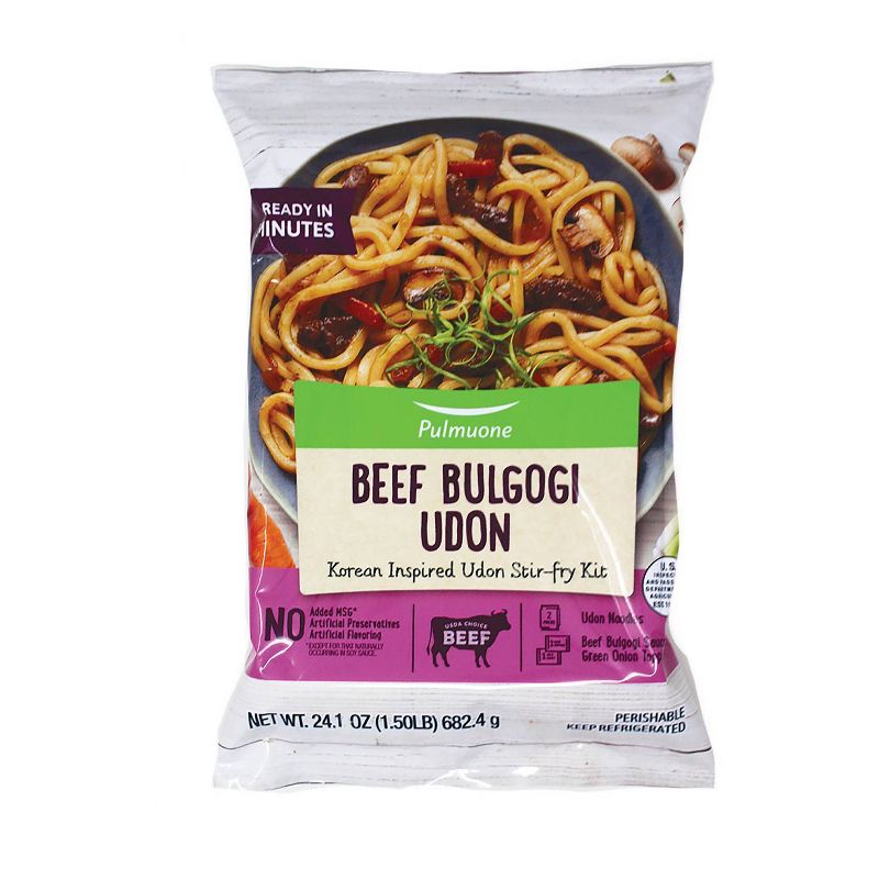 Pulmuone Beef Bulgogi Udon Meal Kit - 24.1oz, 1 of 8