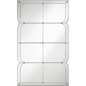 Uttermost Henri 26 1/2" x 44" Curved Multi Panel Wall Mirror - 1 of 4