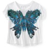 Aeropostale Womens Butterfly Boxy Graphic T-Shirt - 2 of 2