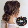 Unique Bargains Women's Fashion Elegant Plush Hair Ropes 5 Pcs - 2 of 3