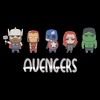 Women's Marvel Cute Avengers T-Shirt - 2 of 4