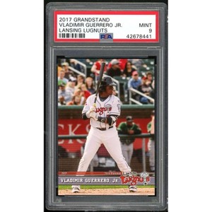 Vladimir Guerrero Rookie Card 2017 Grandstand Lansing Lugnuts #27 PSA 9 - 1 of 2