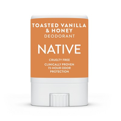 Native Limited Edition Fall Getaway Mini Antiperspirant & Deodorant - Toasted Vanilla & Honey - 0.35oz