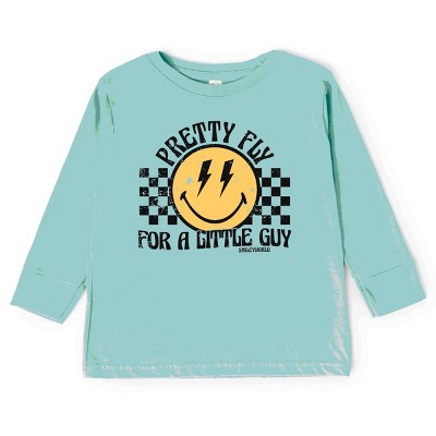The Juniper Shop SmileyWorld Pretty Fly For A Little Guy Toddler Long Sleeve Tee