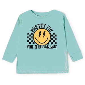 The Juniper Shop SmileyWorld Pretty Fly For A Little Guy Toddler Long Sleeve Tee - 1 of 4