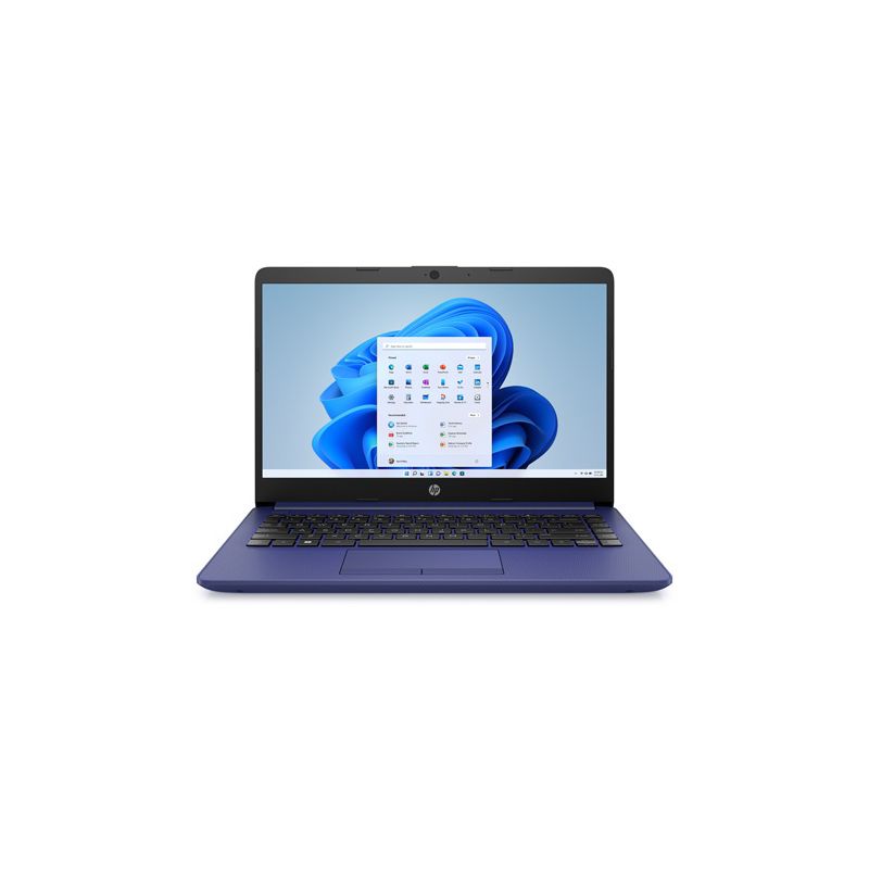 HP 14 Series 14" Touchscreen Laptop Intel Celeron N4020 4GB RAM 64GB eMMC Indigo Blue, 1 of 7