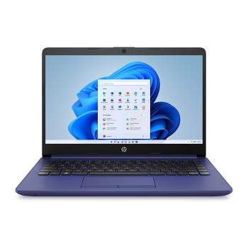 HP 14 Series 14" Touchscreen Laptop Intel Celeron N4020 4GB RAM 64GB eMMC Indigo Blue