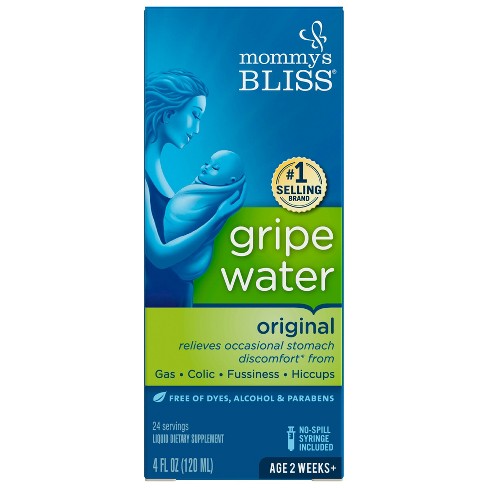 Mommy's Bliss Gripe Water Liquid Dietary Supplement Nighttime 1 Month+, 4  fl oz - Fred Meyer