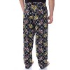 Nintendo Men's Mario Kart Checkered Flag Race Soft Touch Cotton Pajama Pants - 4 of 4