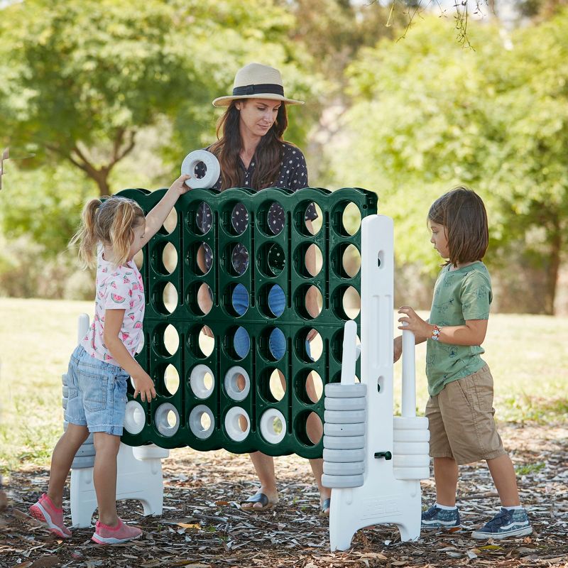 ECR4Kids Jumbo Four-To-Score Giant Game-Indoor/Outdoor 4-In-A-Row Connect, 5 of 12