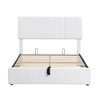 Luxystar Full Size Upholstered Platform Bed with Hydraulic Lift and Storage - 3 of 4