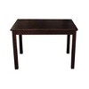 International Concepts Table With 2 San Remo Juvenile Chairs, Rich Mocha - 3 of 4