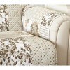 Reversible Stitched Patchwork Sofa Furniture Protector - Great Bay Home - 3 of 4