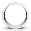Pompeii3 6mm Men's 14k Gold or Platinum Wedding Band - 2 of 4