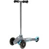 Little Tikes Lean To Turn Kick Scooter with Lights - Teal/Gray - 2 of 4