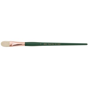 Silver Brush Grand Prix Brush, Filbert, Long Handle, Size 12 - 1 of 3