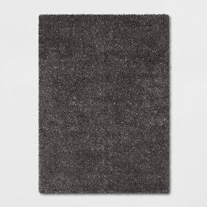 Salt/Pepper Shag Rug - Threshold™ - 1 of 3