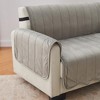 Ultra-Soft Velvet Sofa Furniture Protector - Great Bay Home - 3 of 4