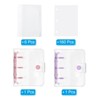 Unique Bargains PVC Transparent Durable Minimalist Binder - 3 of 4