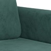 vidaXL Sofa Set Dark Green - 4 of 4