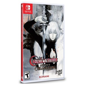 Limited Run Games Castlevania Advance Collection   Aria of Sorrow Cover   Limited Run #198  Nintendo Switch - 1 of 4