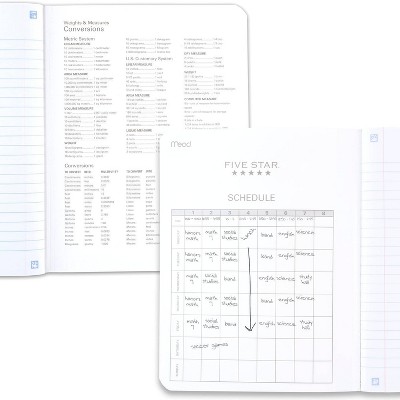 Five Star 80pg Wide Ruled Composition Notebook 9.75&#34;x7.5&#34;_5