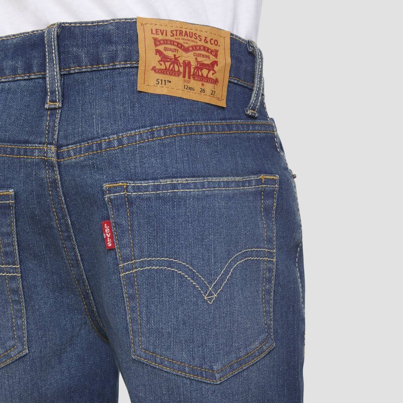 Levi's® Boys' 511 Slim Fit Performance Jeans, 5 of 17