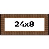 PosterPalooza | Panoramic Museum Black Picture Frame - UV Acrylic, Foam Board Backing, Hanging Hardware - 2 of 4