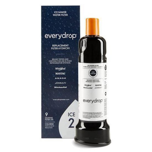  Everydrop by Whirlpool Ice Filter, F2WC9I1, Single-Pack & Ice  and Water Refrigerator Filter 2, EDR2RXD1, Single-Pack : Appliances