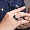 Spinner Chain Anxiety Rings for Adults - Titanium Steel Fidget Rings for Men & Women - 2 of 4