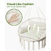 Greenstell Hammock Chair with Backrest - Swing Chair for Indoor and Outdoor Use, Holds 350 Pounds - 4 of 4
