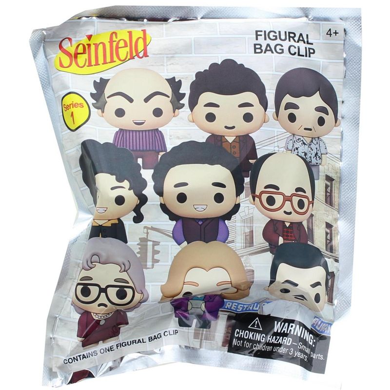 Monogram International Seinfeld Series 1 3D Foam Surprise Figure Bag Clip, 1 of 4