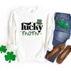 Simply Sage Market Women's Graphic Sweatshirt Lucky Mom - 3 of 4