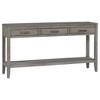 NicBex Console Table with 3 Drawers Contemporary Entryway Table with 1 Shelf Narrow Side Table for Entryway, Hallway, Living Room, Foyer - 3 of 4