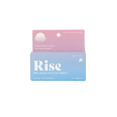 The Good Patch by La Mend Rise Effervescent Immunity Tablets - Berry - 10ct
