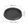 Unique Bargains Round Non-Slip Chair Leg Floor Protectors for Bed Stopper 8 Pcs 3.5'' Black - 2 of 4